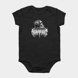 neurodivergent death metal design Baby Bodysuit